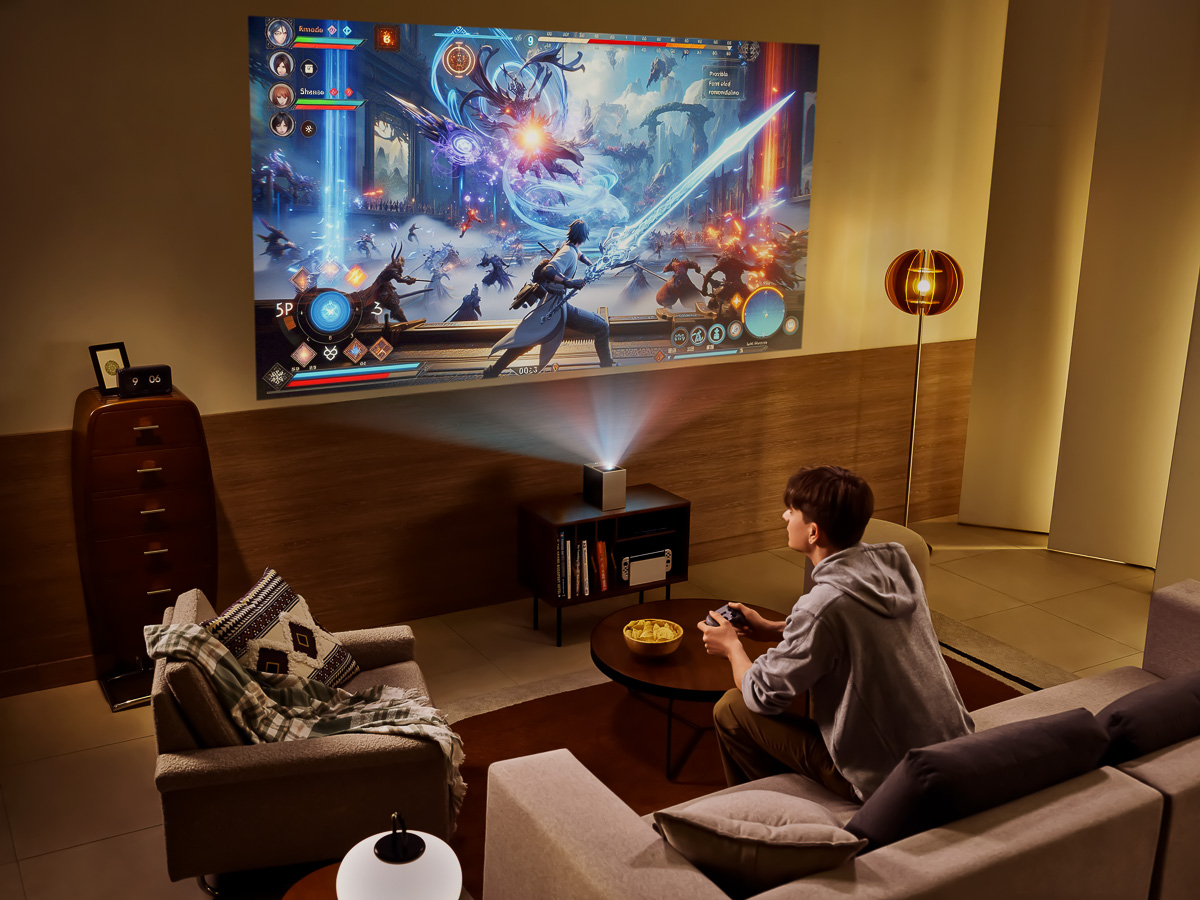 LG CineBeam プロジェクター本体　単焦点 HU710PB | プロジェクター | LG JP