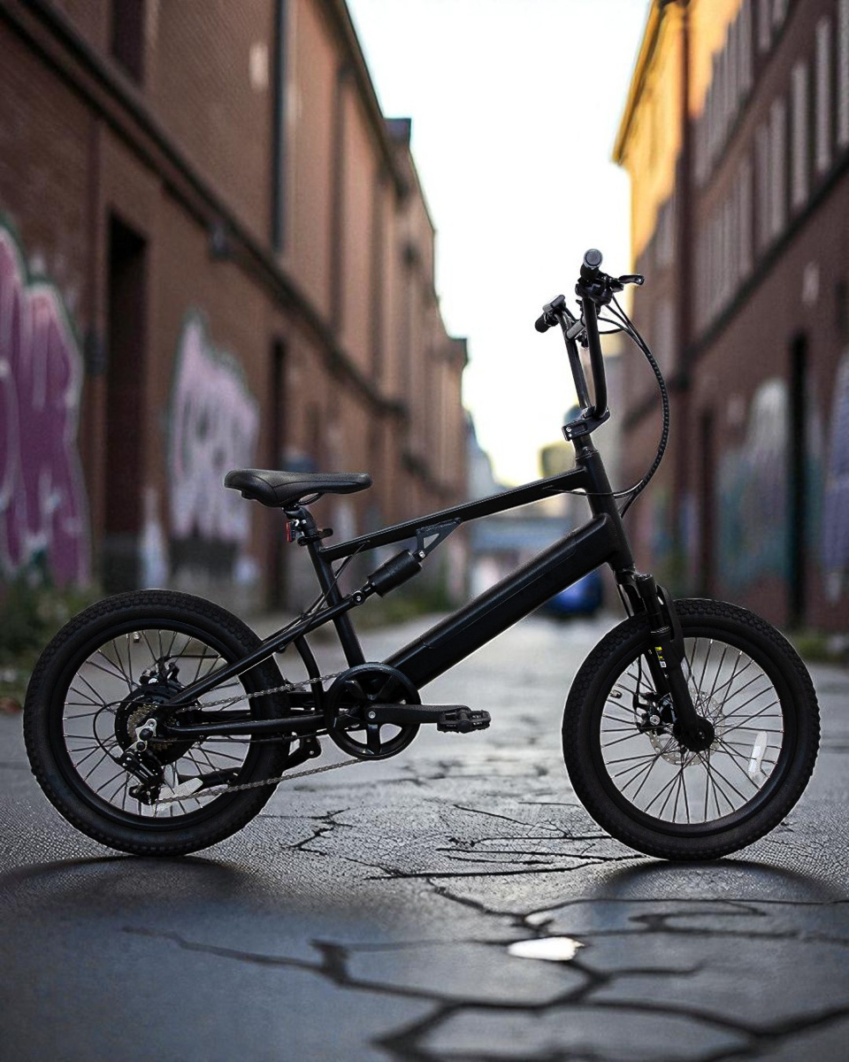 欲しかったのはこんなスタイル。オールブラックがカッコいいBMX