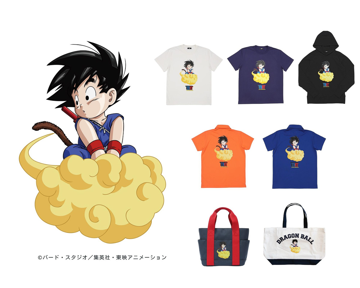 コースを悟空とラウンド!? TMT×ドラゴンボールの遊びゴコロ全開なゴルフウエア