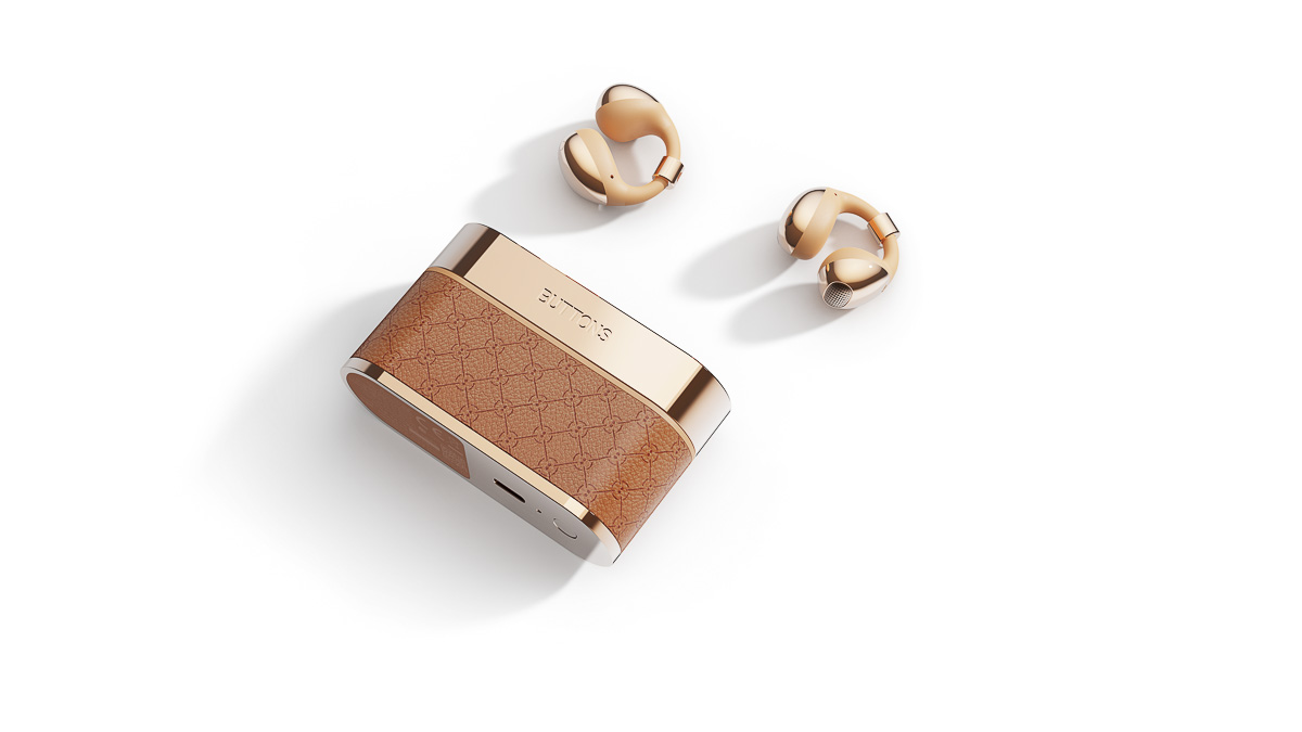 モダニティ BUTTONS CLIP (バトンズ クリップ) シルバーブラック BUTTONS CLIP まるでアクセサリーみたいなデザインのクリップ型