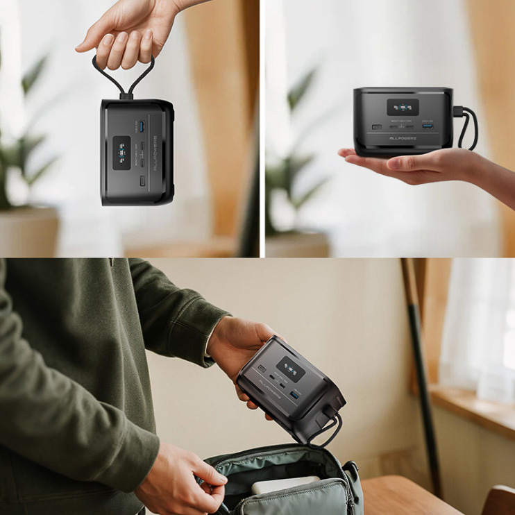 え？小っさ！2度見してしまうほどコンパクトなのにパワフルな新型ポータブル電源「SOLAX P100」