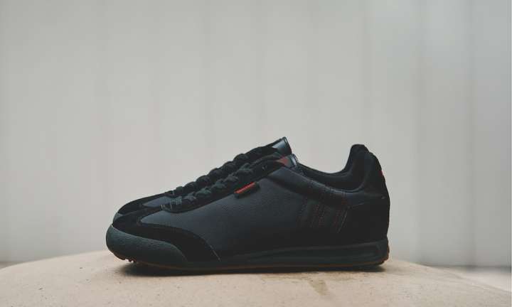 PATRICK BRIEFING ブラックシューズ PATRICKの名作がコーデュラ仕様に。BRIEFINGとの初コラボで