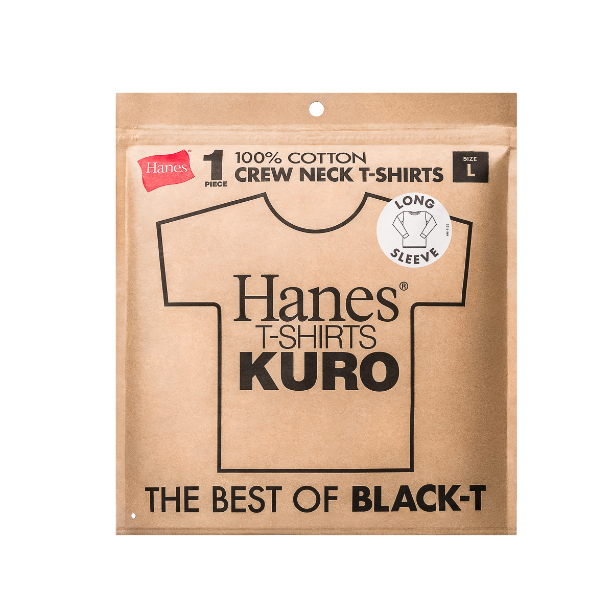 色褪せ知らずの黒を纏う。ヘインズ「KURO」シリーズに長袖モデルが登場！