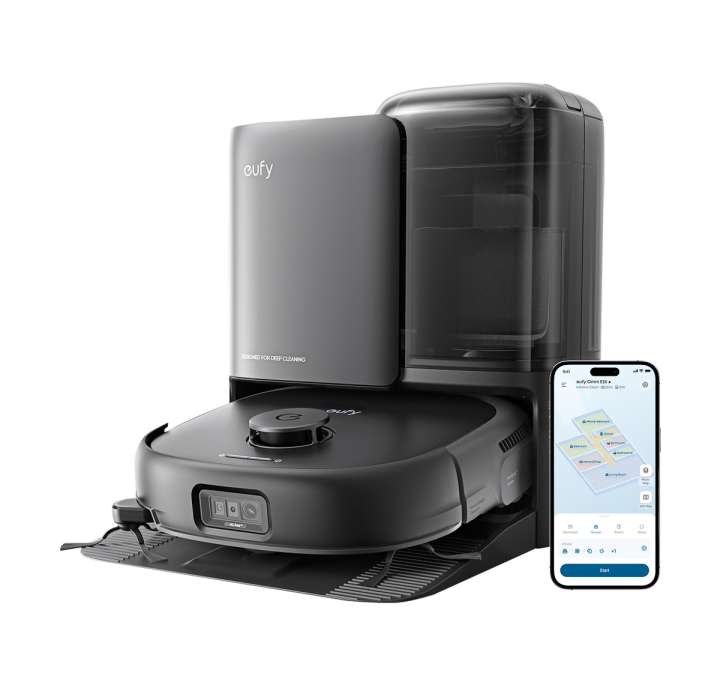 拭いたそばからモップを自動洗浄!? Eufyの最新ロボット掃除機が床掃除