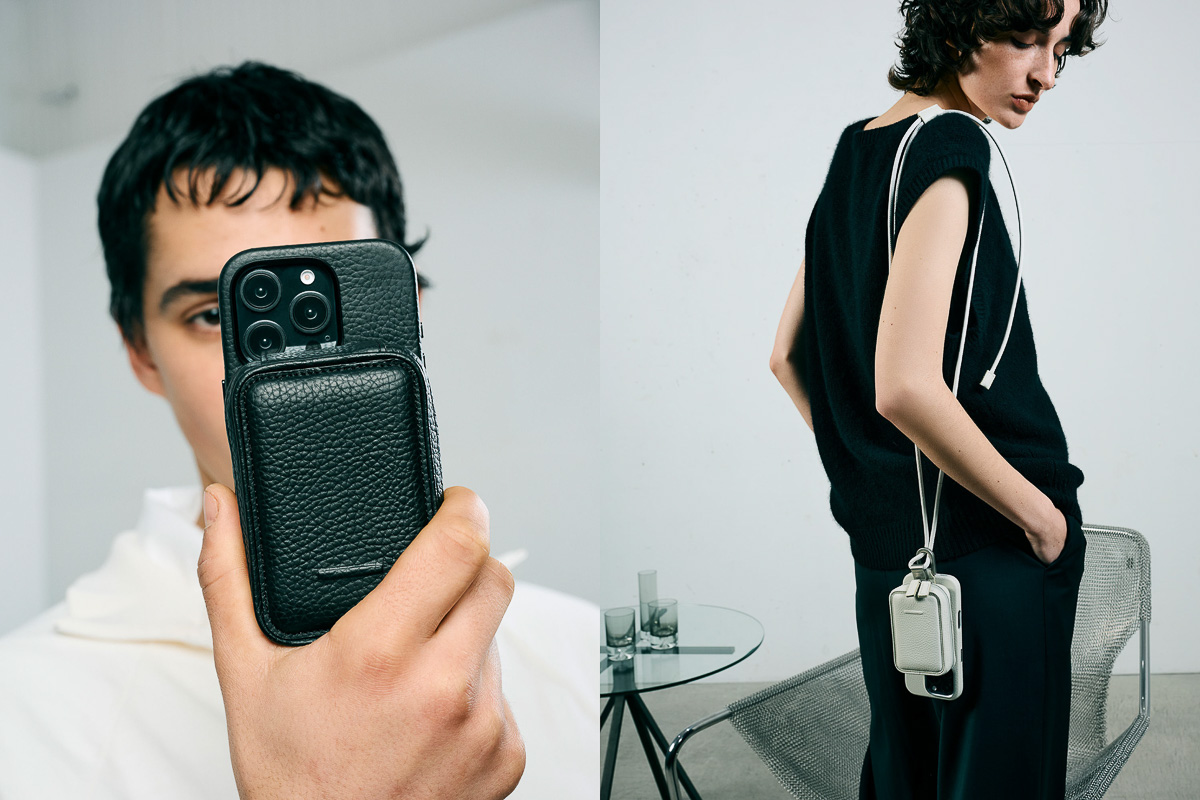 土屋鞄製造所 - 【objcts.io】スマホショルダー（カード/コインケース付き） 土屋鞄、ウォレットやカードケースと一体になるスマホショルダー