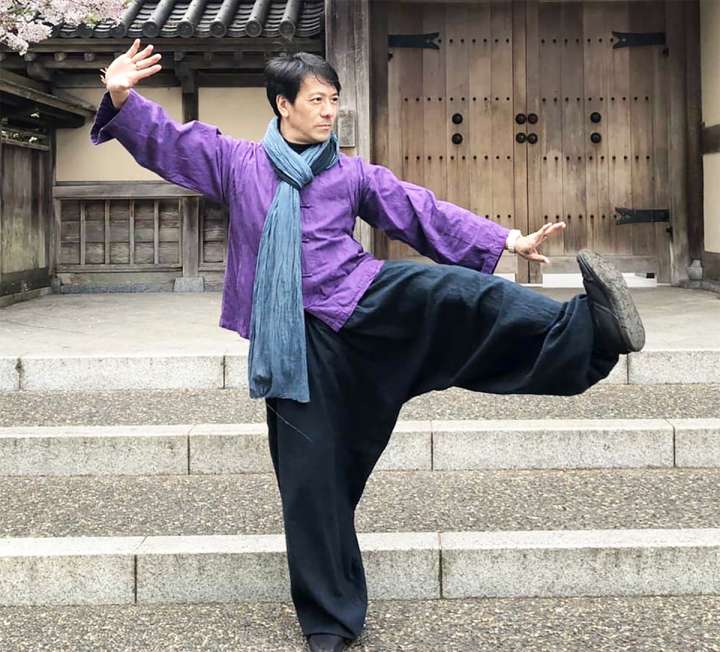 ヂェン先生の日常着カシュクールブラウス ヂェン先生の日常着　カシュクールブラウス