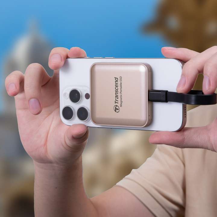 スマホの4K動画もサクサク＆たっぷり保存！MagSafe対応のポータブルSSD
