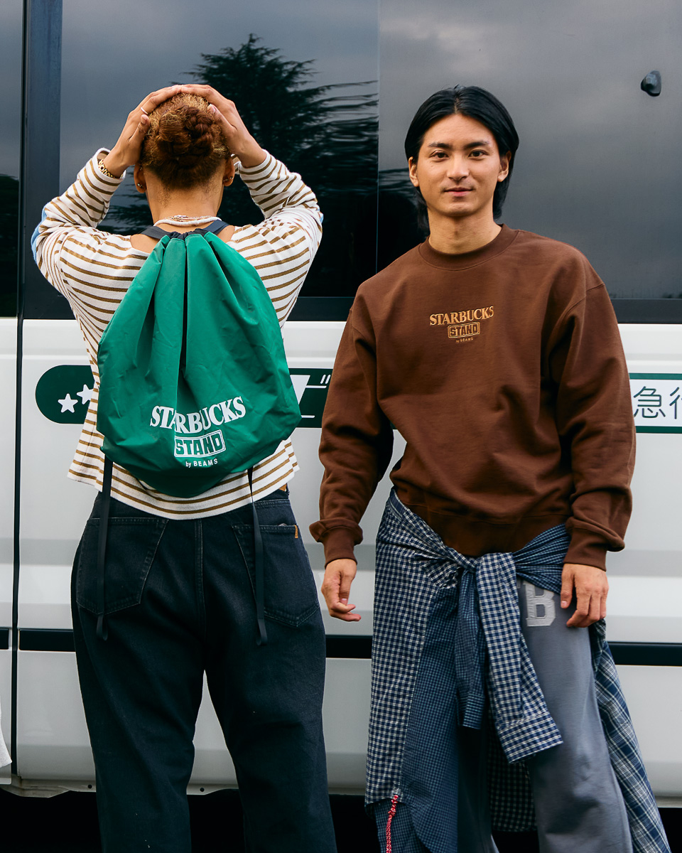 ファッションとコーヒーが出会った。「STARBUCKS STAND by BEAMS」が今秋デビュー