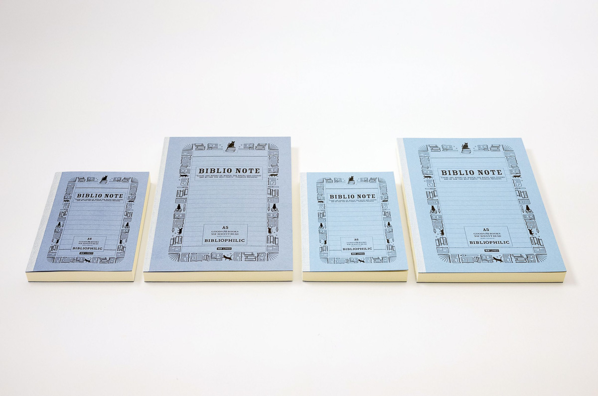無地も方眼もいいけどやっぱり横罫が好きな人へ。横罫仕様の「BIBLIO NOTE」誕生