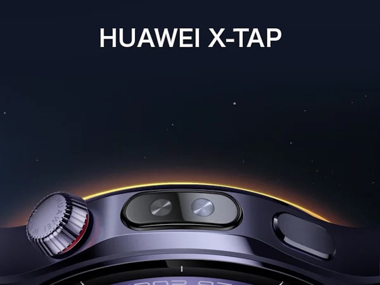 「HUAWEI WATCH 5」の「HUAWEI X-TAP」のイメージ