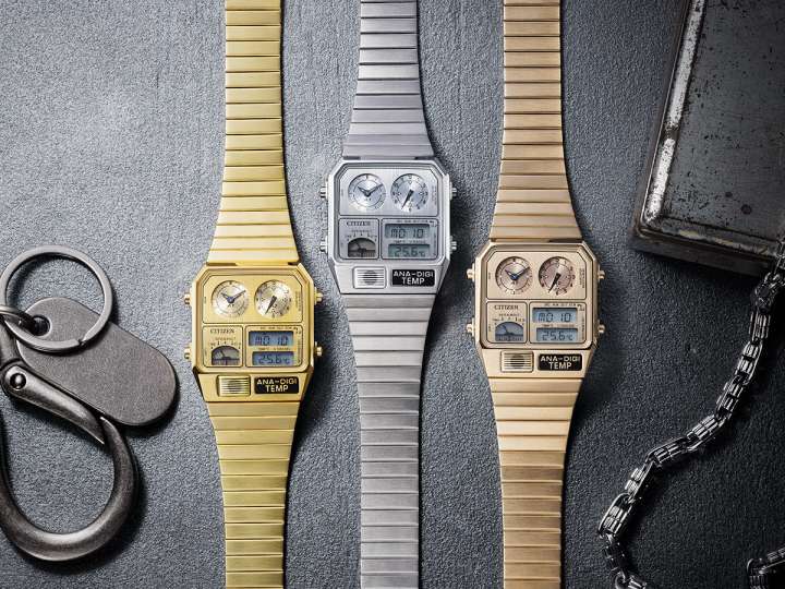 最終値下 CITIZEN アナデジテンプヒステリックグラマーコラボ 腕時計