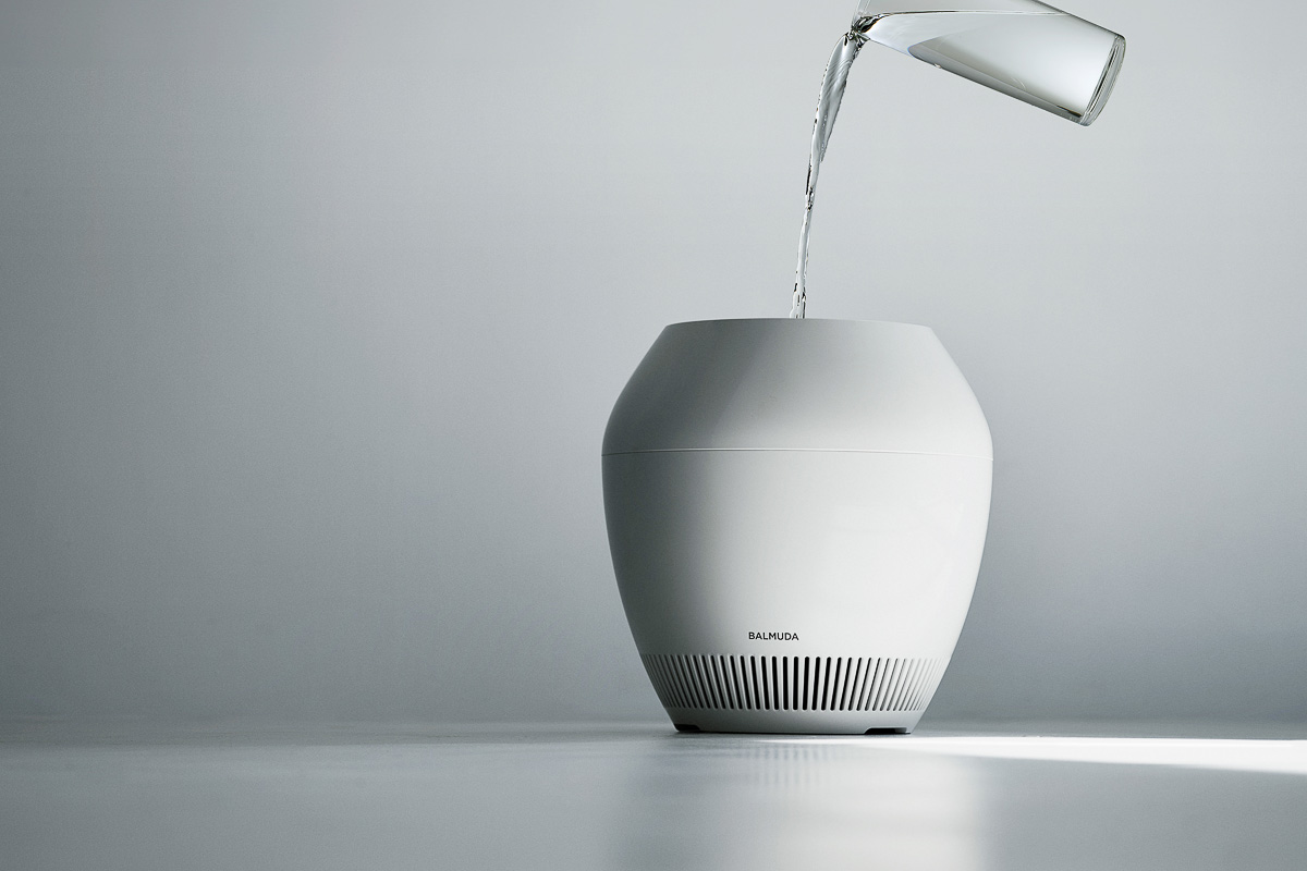 出したままの加湿器だからこそ美しさにもこだわりたい。もちろん機能にもね