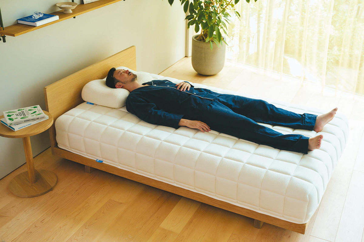デザイン性と寝心地の良さも両取り！ スプリングとウレタンフォームの2
