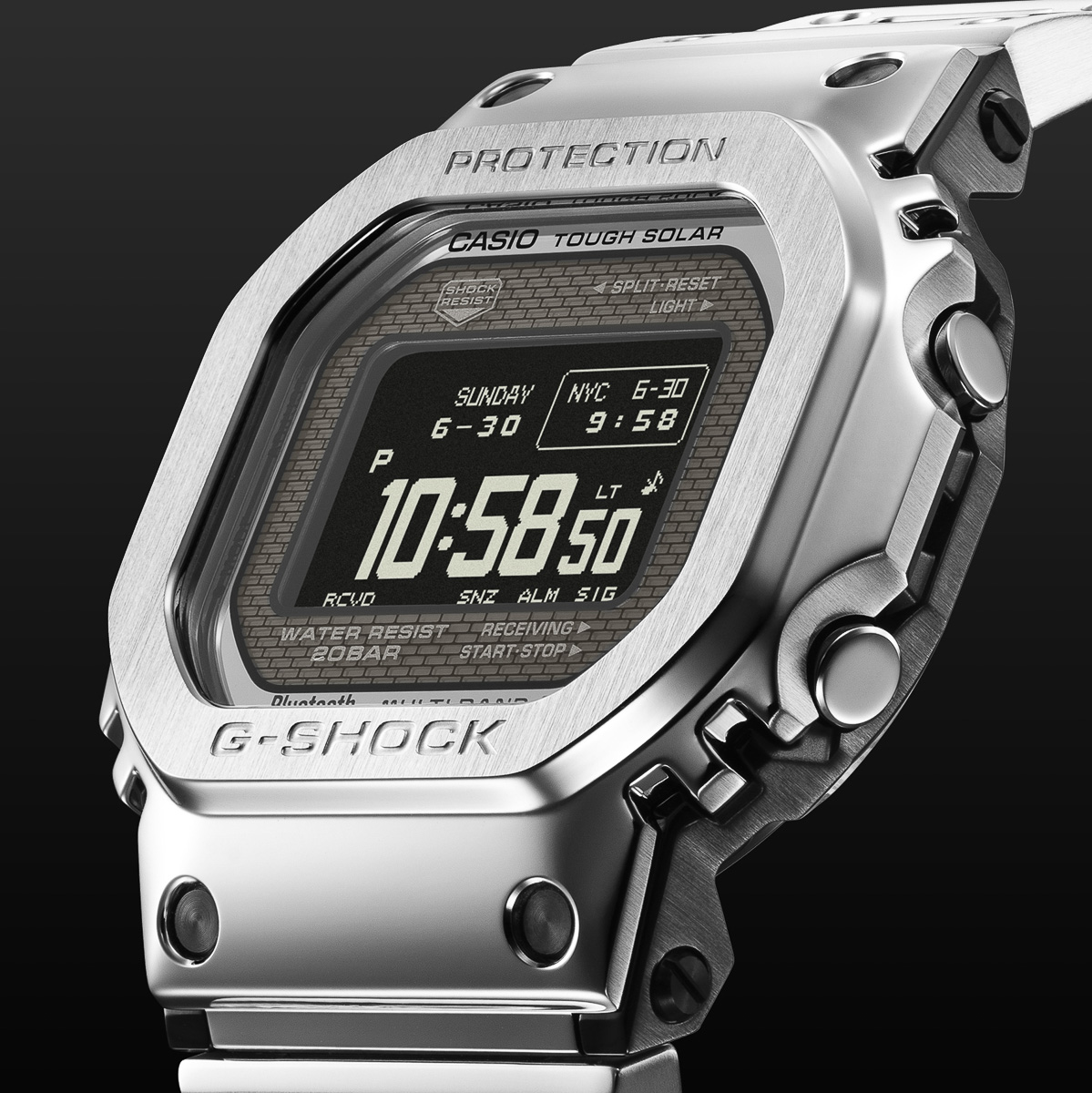 G-SHOCKがAIと共創。視認性を極めた“MIP液晶”搭載の新フルメタルモデル登場