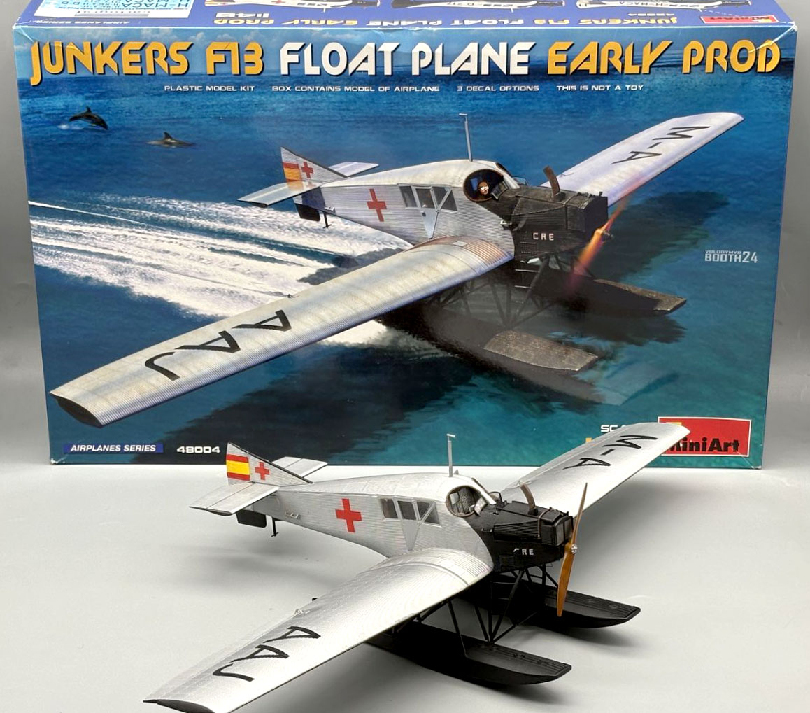 1920年代、欧州の空を制した全金属製旅客機「ユンカースF13」を製作【達人のプラモ術＜ユンカースF13＞】