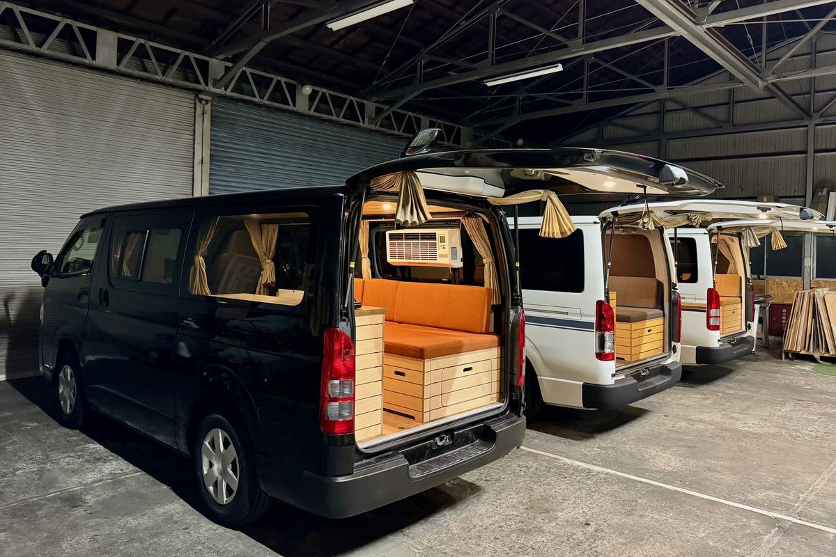 「ハイエース」などを後付けで車中泊仕様に！「SAny.VAN」に泊まってみた