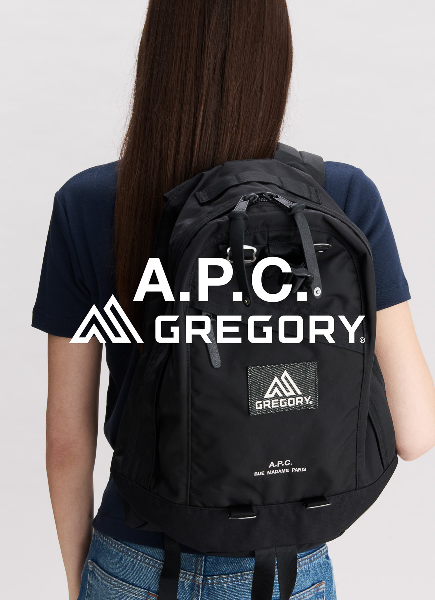 見逃せない、グレゴリーとA.P.C.の初コラボ。より洗練された雰囲気に生まれ変わったロングセラーのバッグ3型