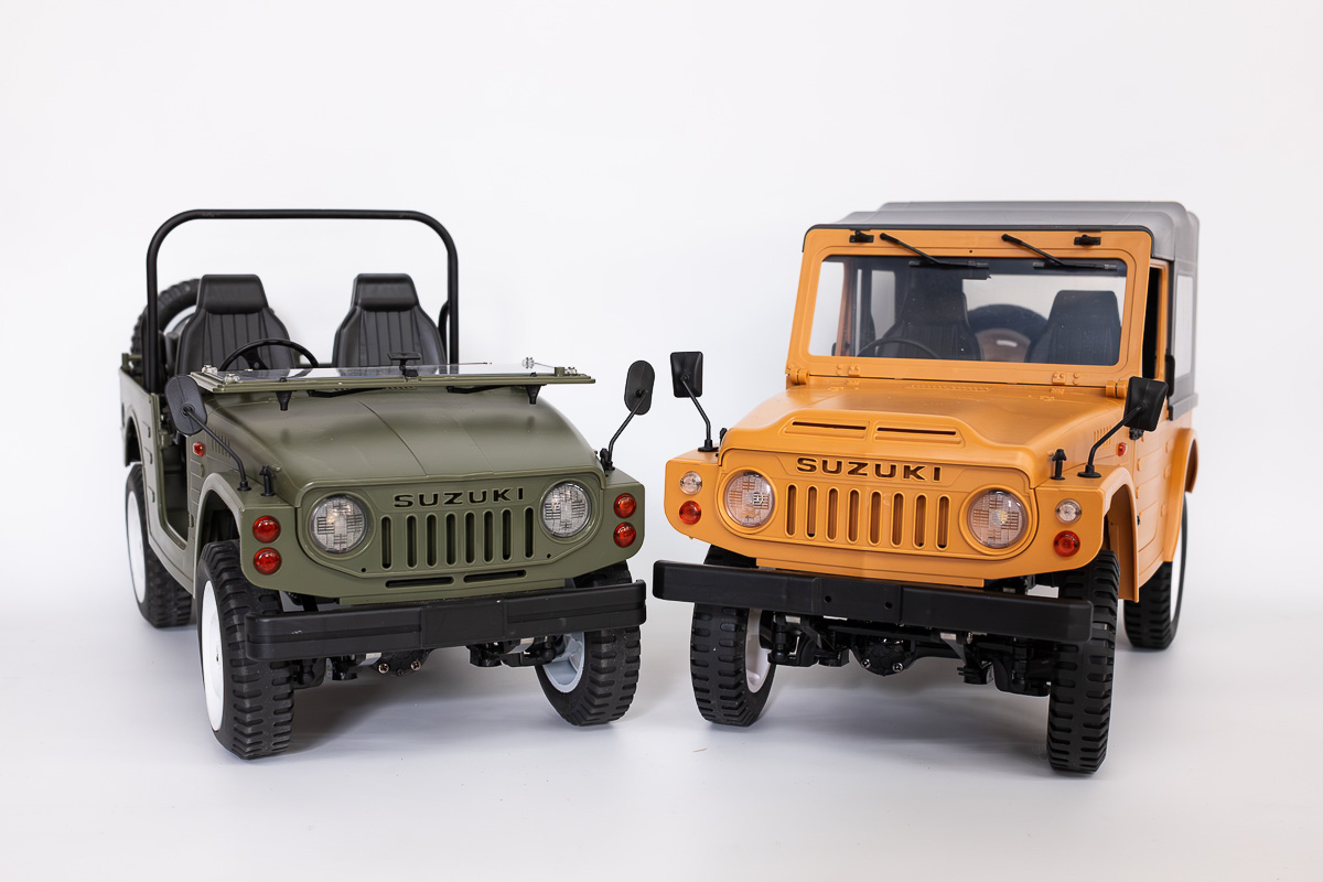 愛らしい“垂れ目グリル”まで精密再現。スズキ ジムニーSJ10「4型」のRCカーが誕生