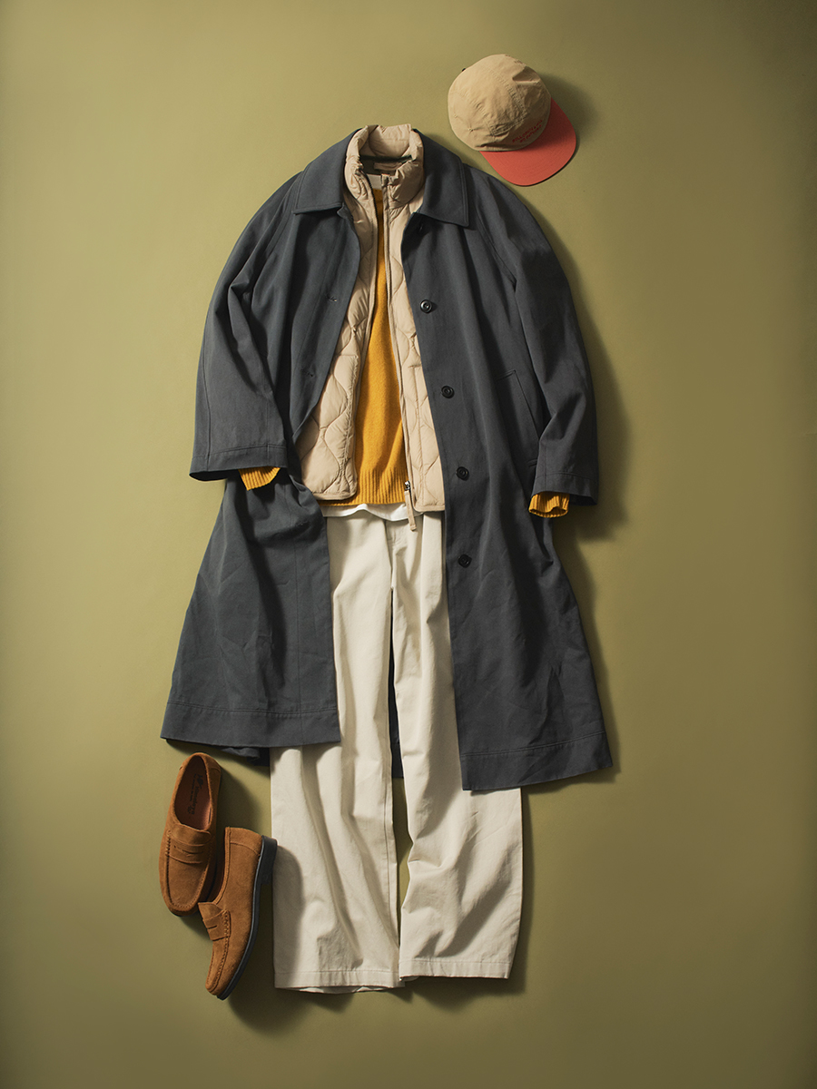 インでもアウトでも活躍。むしろ袖なしがちょうどいい、ダウンベストの着こなし正解例6選