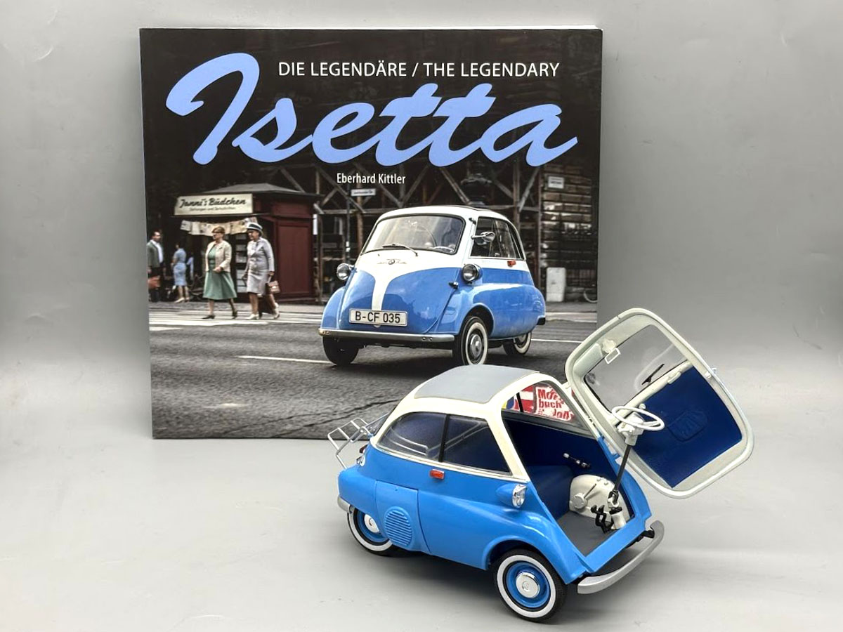 1950年代に流行したミニマムサイズのバブルカー「BMW イセッタ」を製作【達人のプラモ術＜イセッタ＞】