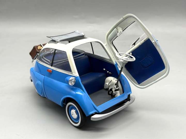1950年代に流行したミニマムサイズのバブルカー「BMW イセッタ」を製作