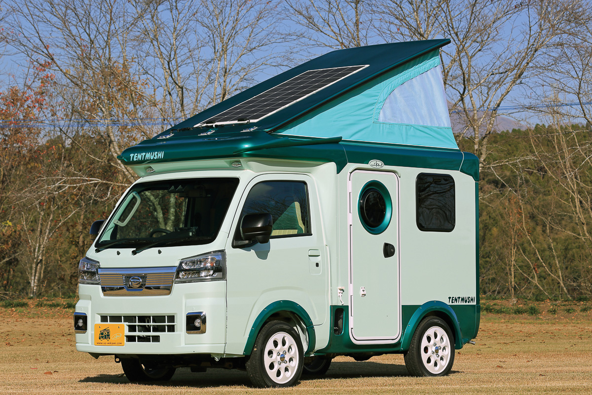 限られた空間をアイデアとギミックを凝らして快適化＜軽キャンパー部門＞【CGPカー用品大賞2025】