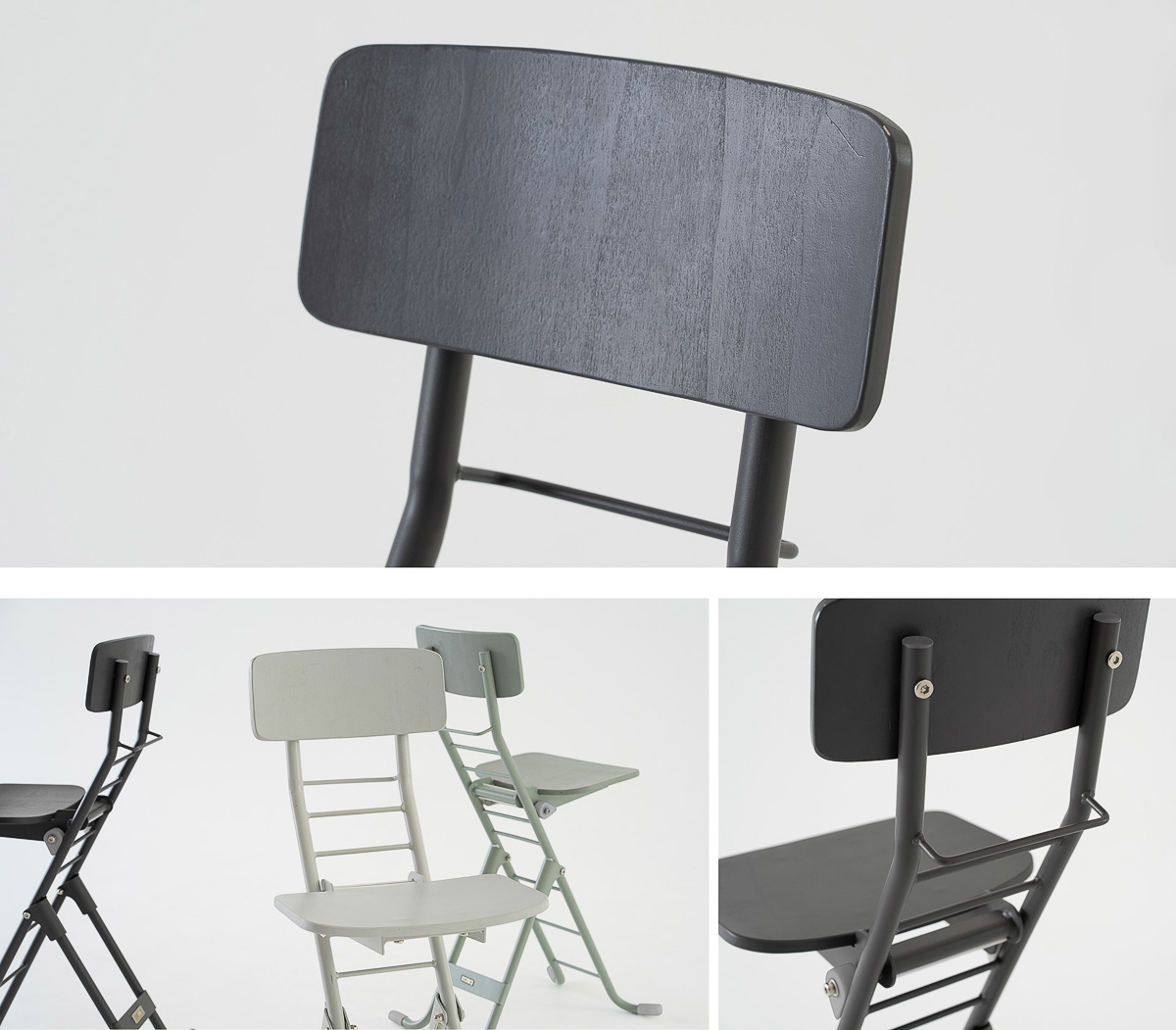 ひとつあると便利かも。ローからハイまで6段階で座面高を調整できる折りたたみチェア