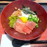 ▲石本氏のイチオシメニュー「大戸屋ばくだん丼」1000円、516kcal