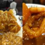 ▲筆者のおすすめトッピングは「チキンにこみ」と「イカフライ」