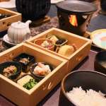 ▲ビュッフェコーナーにはご当地パンや紀州名物、梅干しの食べ比べなども