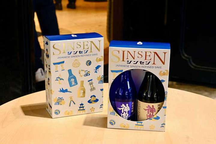 ▲「純米吟醸ぷちボトル2本入」1,650円。各180mlボトル