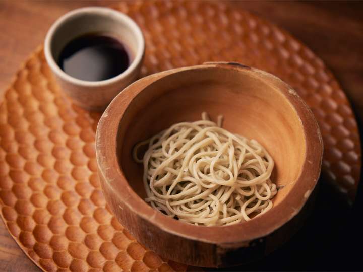 ▲茨城の常陸秋そばを使った「十割」