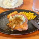 ▲「若鶏のディアボラ風」　※皮をとるとより脂質を抑えられます