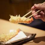 ▲「エビの天ぷら（二本）」1,200円