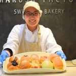 ▲商品は「塩パン」と塩パンをベースにしたアレンジ商品を用意。アレンジ商品は季節によって変わる