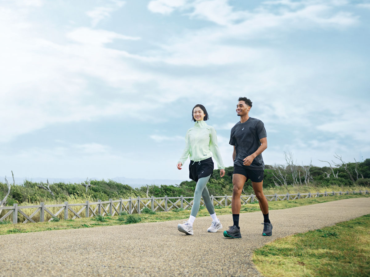 アシックス「GEL-FASTWALK」で早足ウォーキングにチャレンジ！