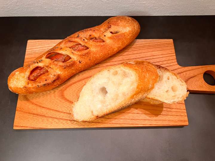 ▲シンプルな素材で作るからこそ、噛むほどに小麦の味わいが堪能できます