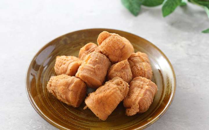 ▲コロンと可愛いひとくちサイズ