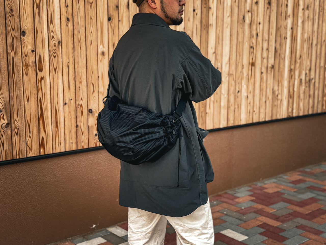 【無印良品】大人でも使える黒ショルダーバッグを見つけました