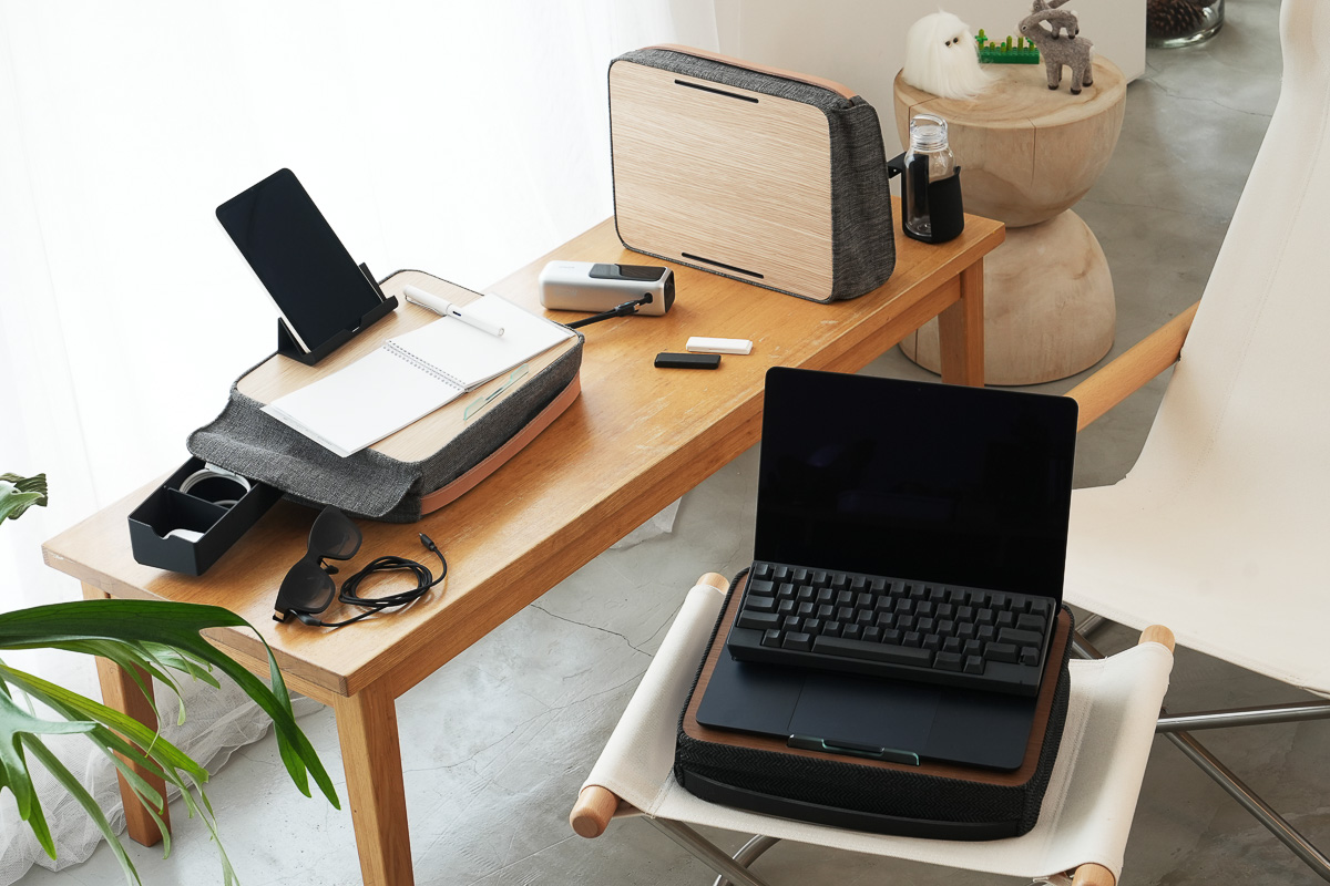 HHKBが本気で在宅ワークをアシスト。持ち運べる極小デスクがガチで使えそう