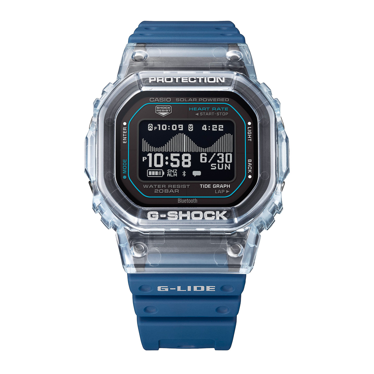 G-SHOCKをワークアウトで使うなら、シリーズ初の心拍計測機能が付いた「G-LIDE」に注目を