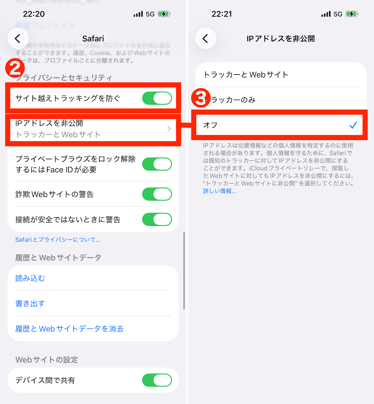 操作手順画面