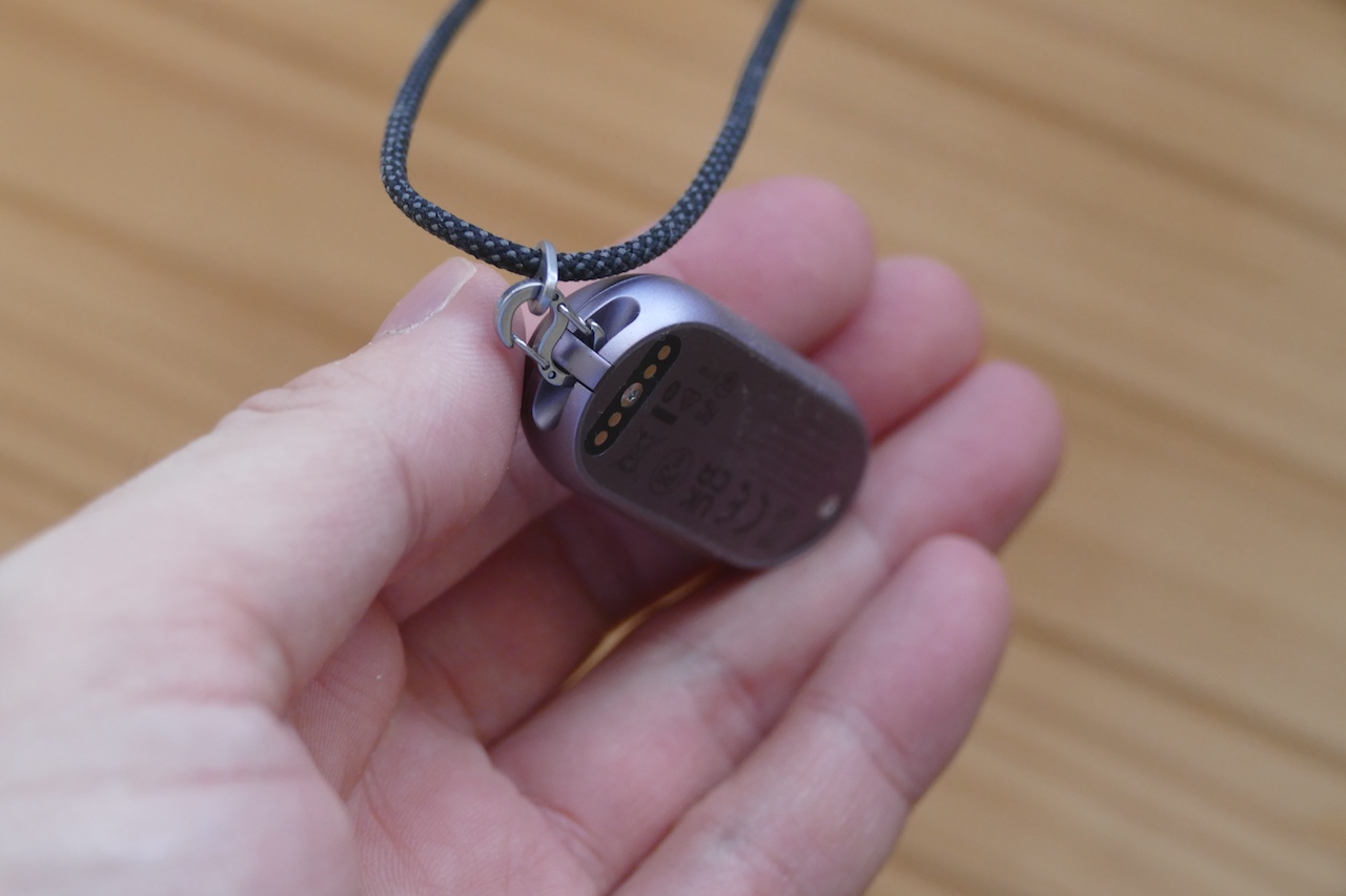 「Plaud NotePin S」のディティール